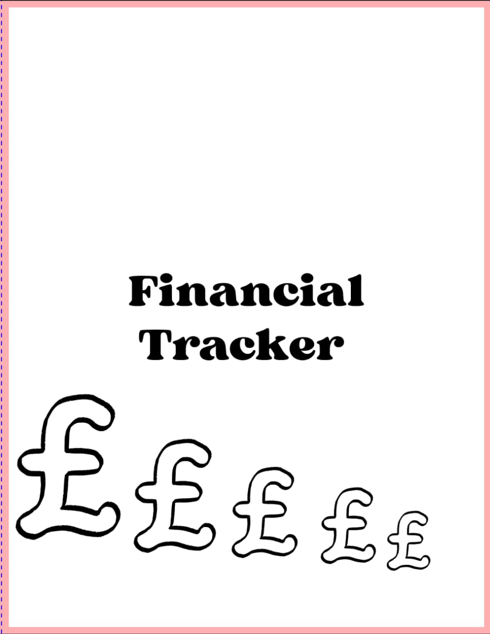 Financial Tracker: 12 month planner baixar livro de graça