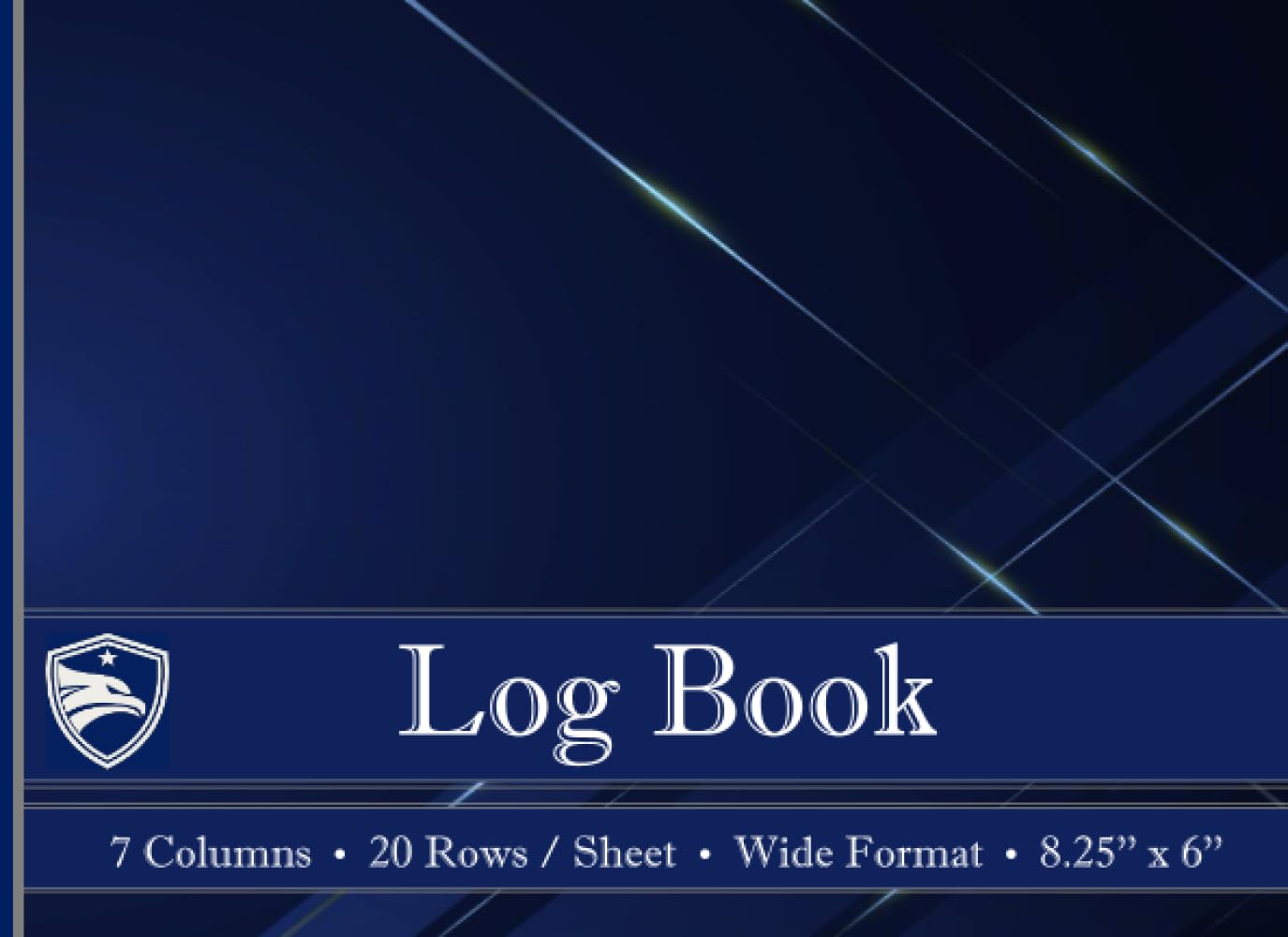 Multipurpose 7 Column Log Book | Large Customizable Journal adaptable for many uses including tracking Daily Activities, Vehicle Mileage, Business... | Landscape | 8.25'' x 6 '' | Sapphire Blue baixar o livro de graça