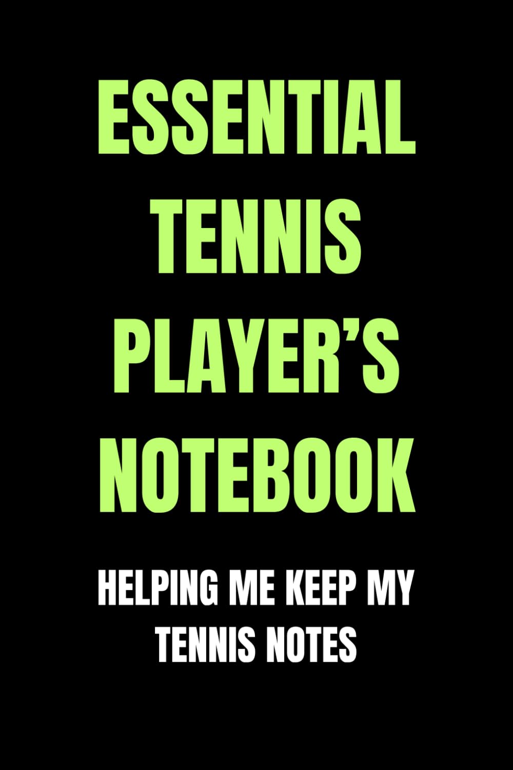 Essential Tennis Player’s Notebook baixar livro de graça