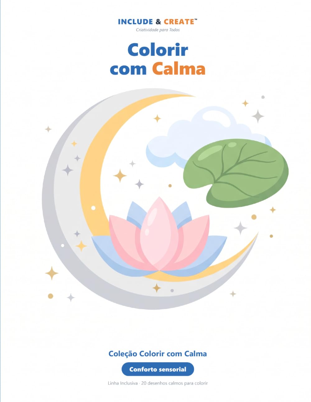 capítulo por capítulo baixar Colorir com Calma: Livro de colorir calmo e previsível — pensado para crianças no espetro do autismo (Portuguese Edition)
