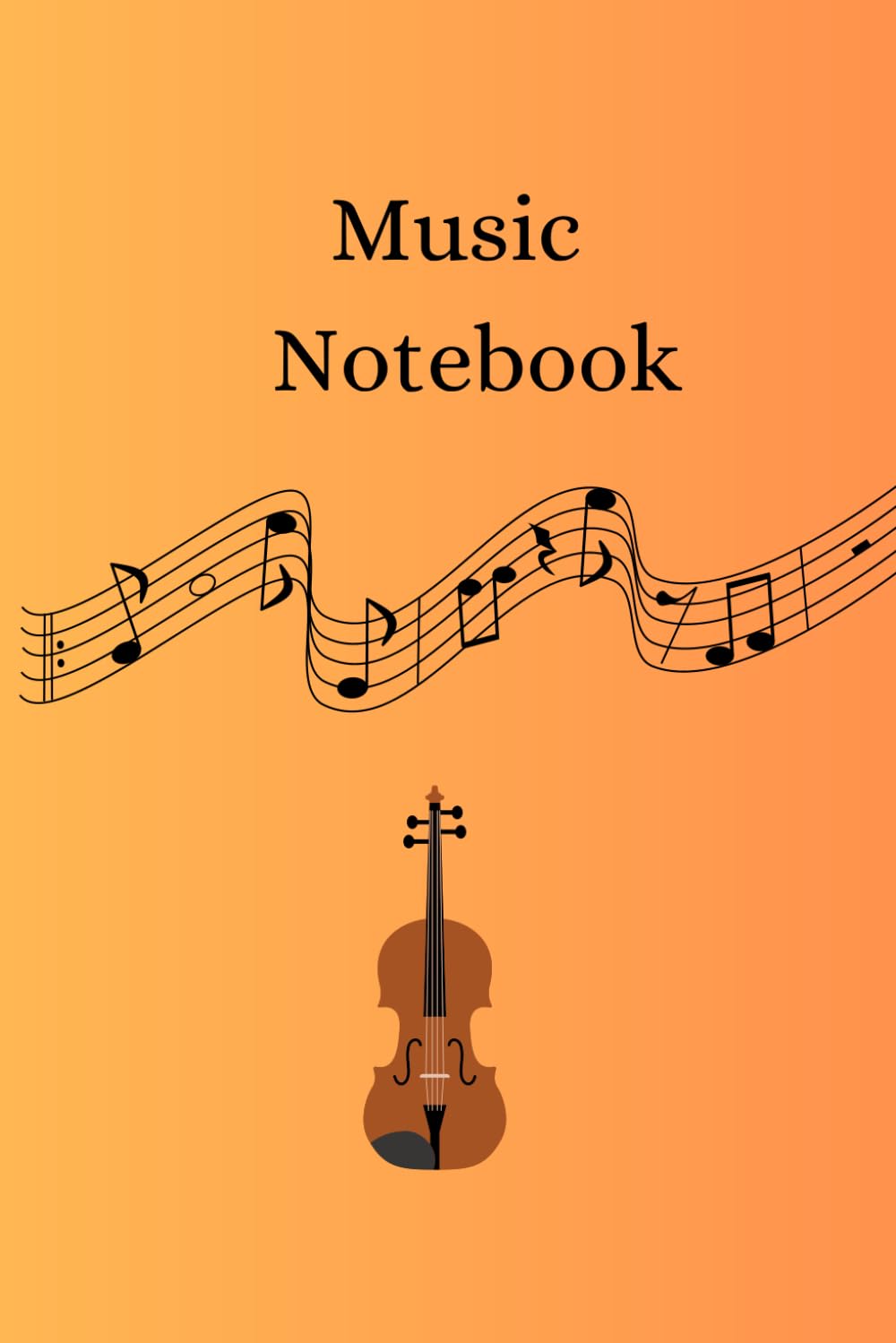 ler totalmente Music Writing Notebook