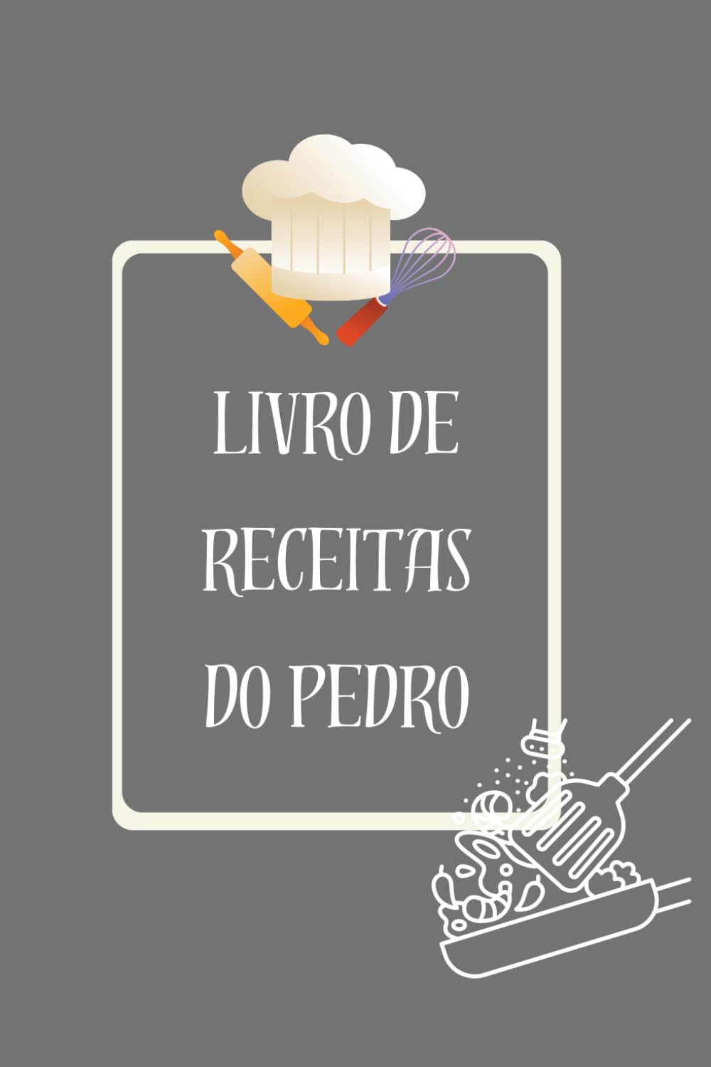 Livro para Preencher Personalizado: para apontares e organizares as tuas receitas. Formato A5, 110 páginas (Portuguese Edition) baixar o livro de graça