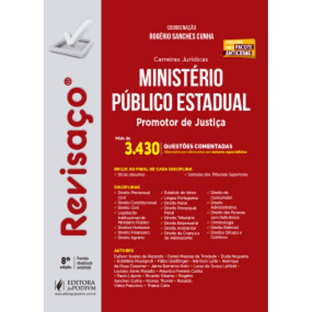 Revisaco - Ministério Publico Estadual - 08Edição20 baixar o livro de graça