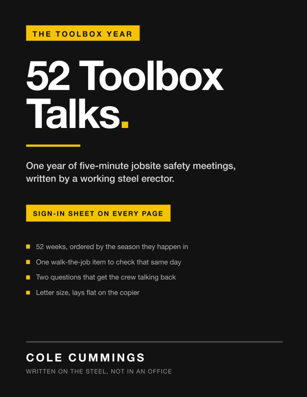 capítulo por capítulo baixar The Toolbox Year: 52 Toolbox Talks: One Year of Five-Minute Jobsite Safety Meetings, Written by a Working Steel Erector