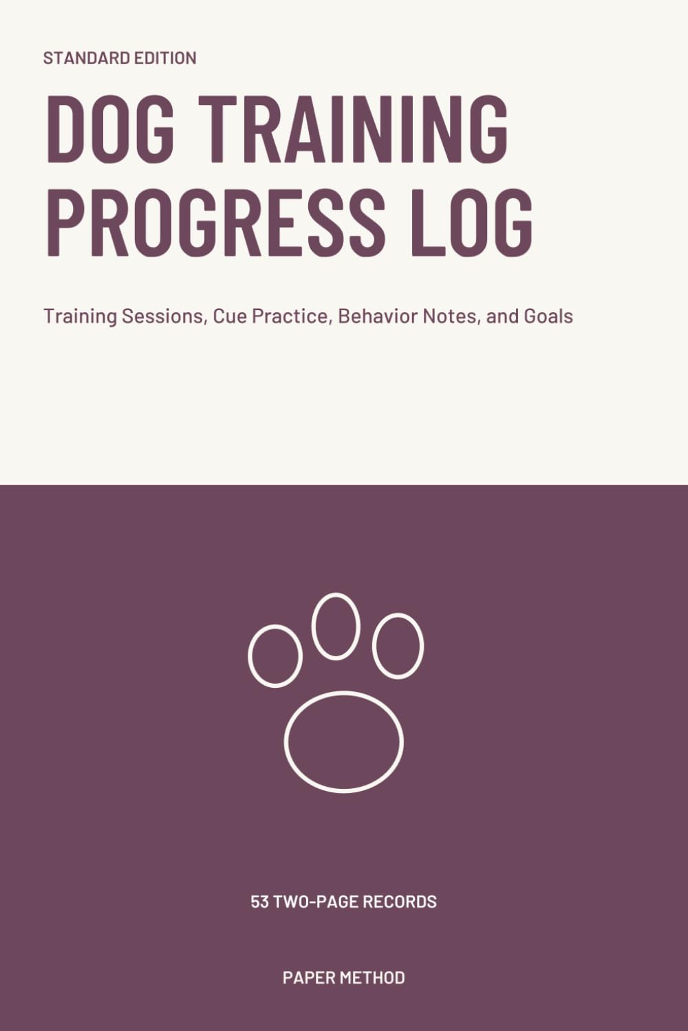 Dog Training Progress Log: Daily Care Records and Activity Tracking baixar livro de graça