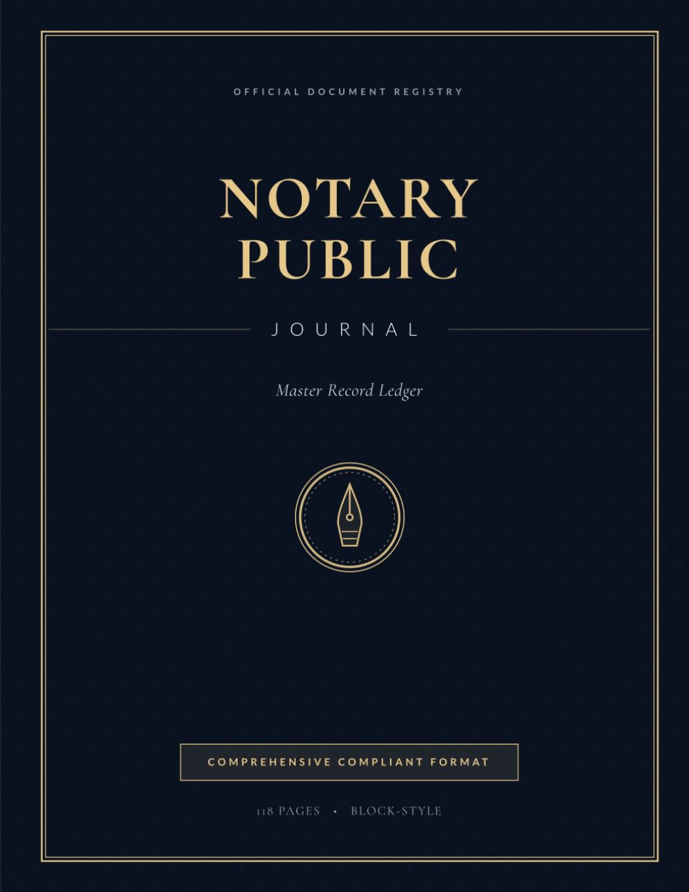 Notary Public Journal: Master Record Ledger: Comprehensive Block-Style Format baixar livro de graça