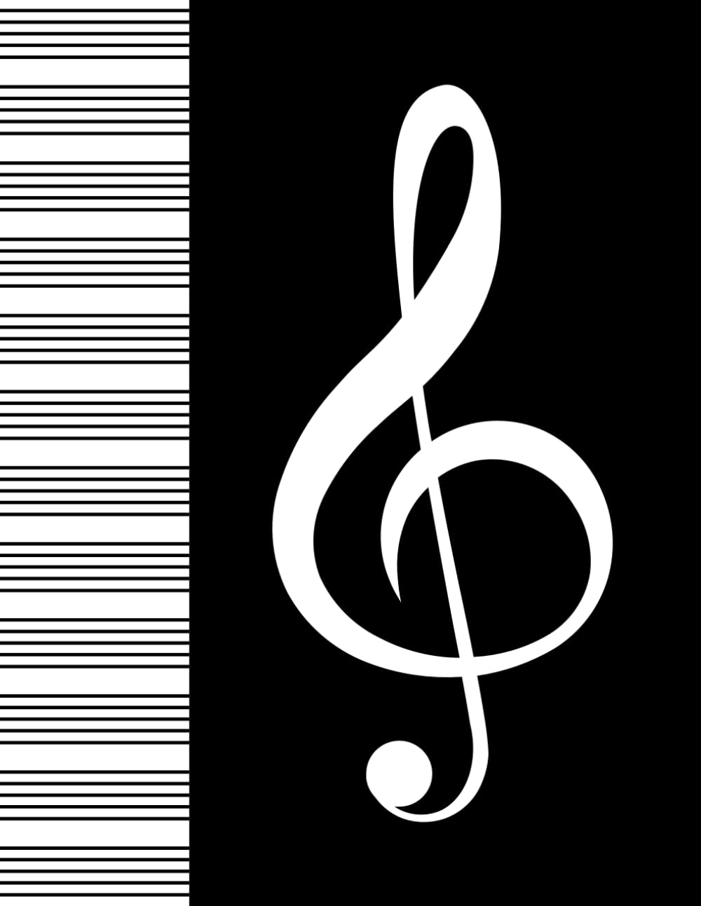 capítulo por capítulo baixar Blank Music Manuscript Paper for Composition (Black Cover): 12 Staves per Page, 160 Pages, 8.5 x 11 Inches