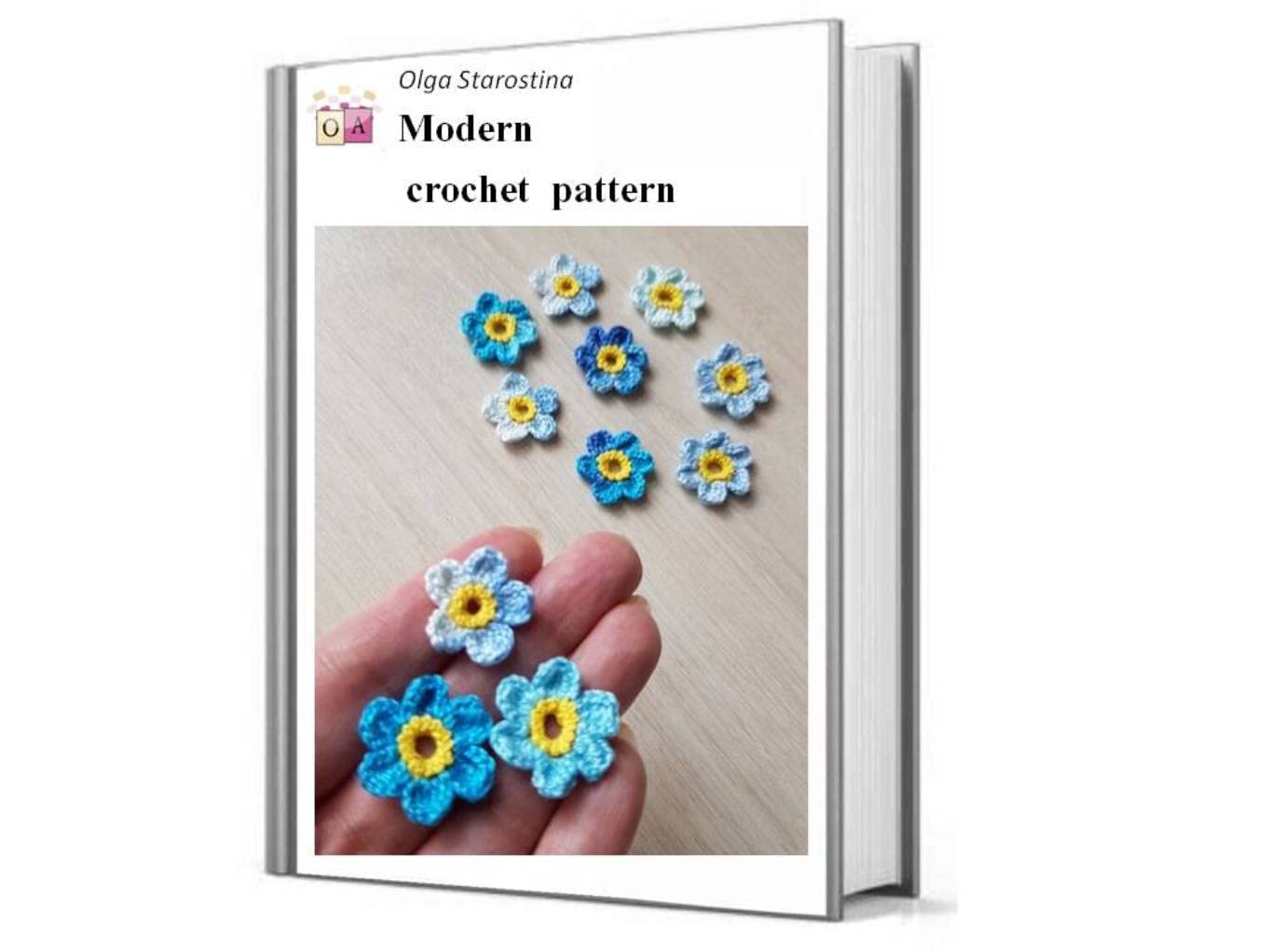 ler totalmente Crochet motif pattern - flower crochet pattern. (Modern Irish Crochet Lace Pattern) (English Edition)