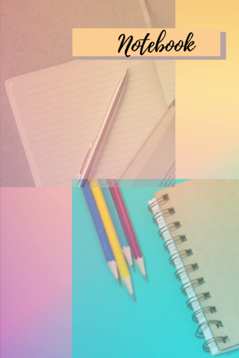 ler totalmente Notebook: Cool Pen & Paper themed Journal, 120 Pages, Ideal for Students, Kids, Trainees and Learners.
