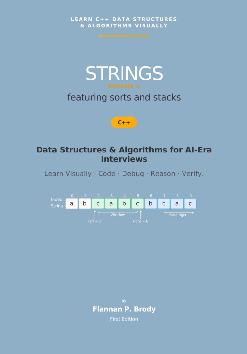 Strings — Volume 1 — C++ Edition: Data Structures & Algorithms for AI-Era Interviews (Learn C++ Data Structures & Algorithms Visually) baixar livro de graça