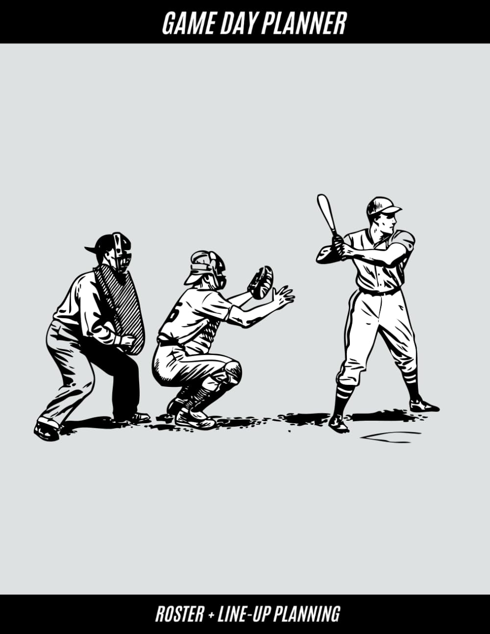Baseball Coach Game Day Planner - Plan Your Roster, Line-Up & Field Positions Before Your Game: 75 Pages | 8.5 x 11in. baixar o livro de graça