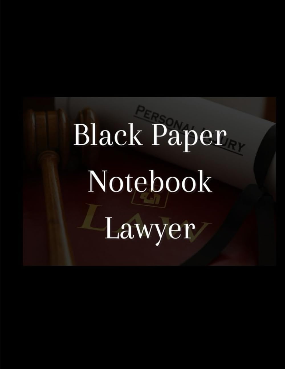 Black Paper Notebook: Theme: Lawyer (Portuguese Edition) baixar o livro de graça