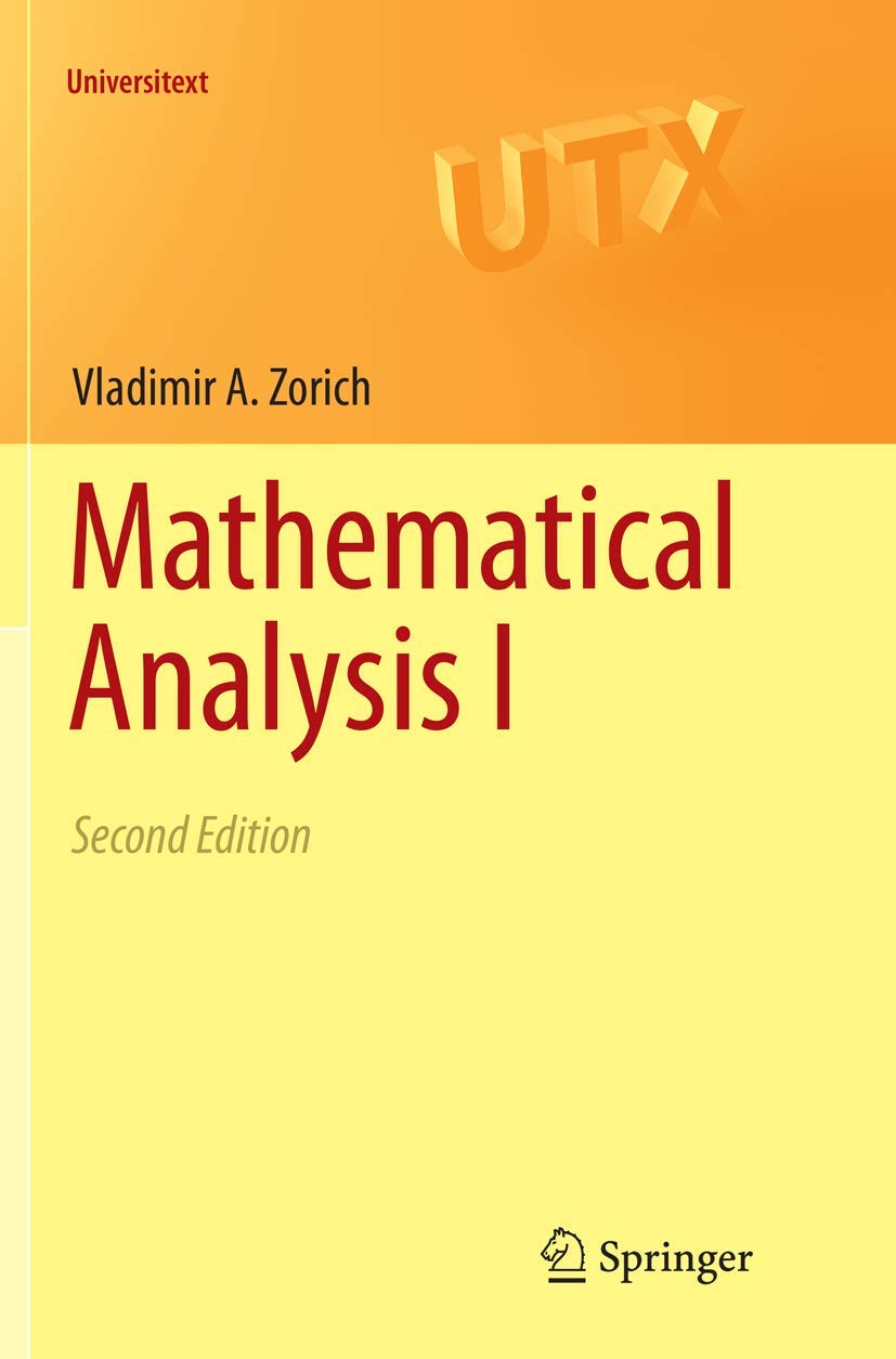 Mathematical Analysis I: 1 baixar o livro de graça