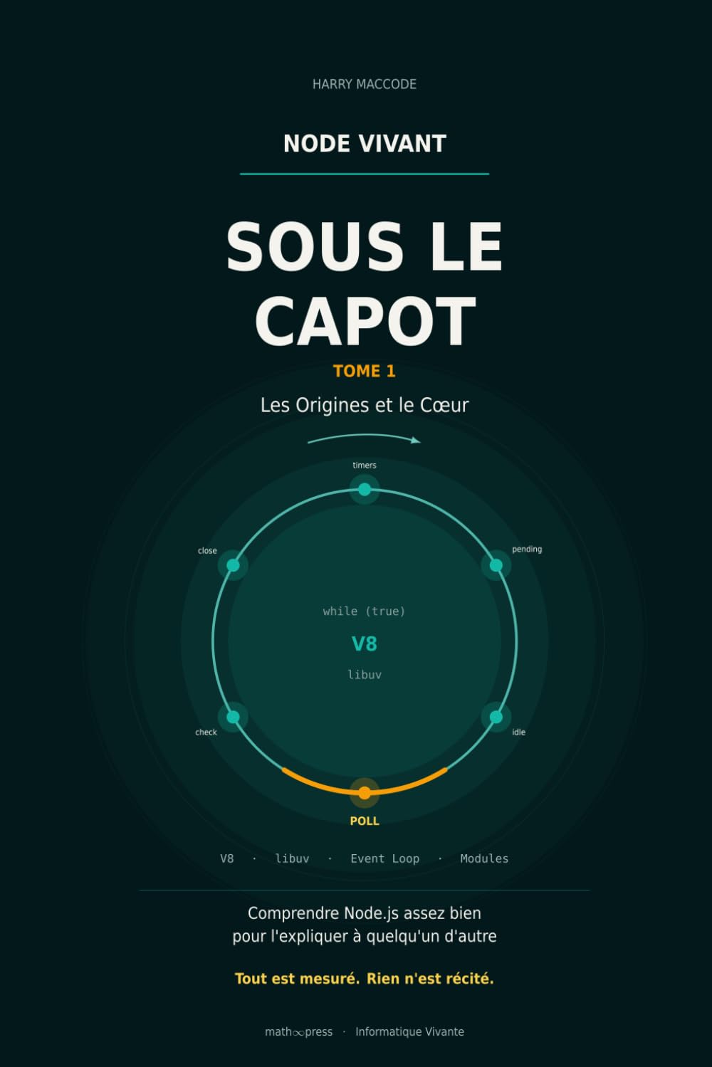 Node Vivant — Sous le Capot: Tome 1: Les Origines et le Cœur — V8, libuv, event loop et modules expliqués par la mesure (Informatique) (French Edition) baixar livro de graça