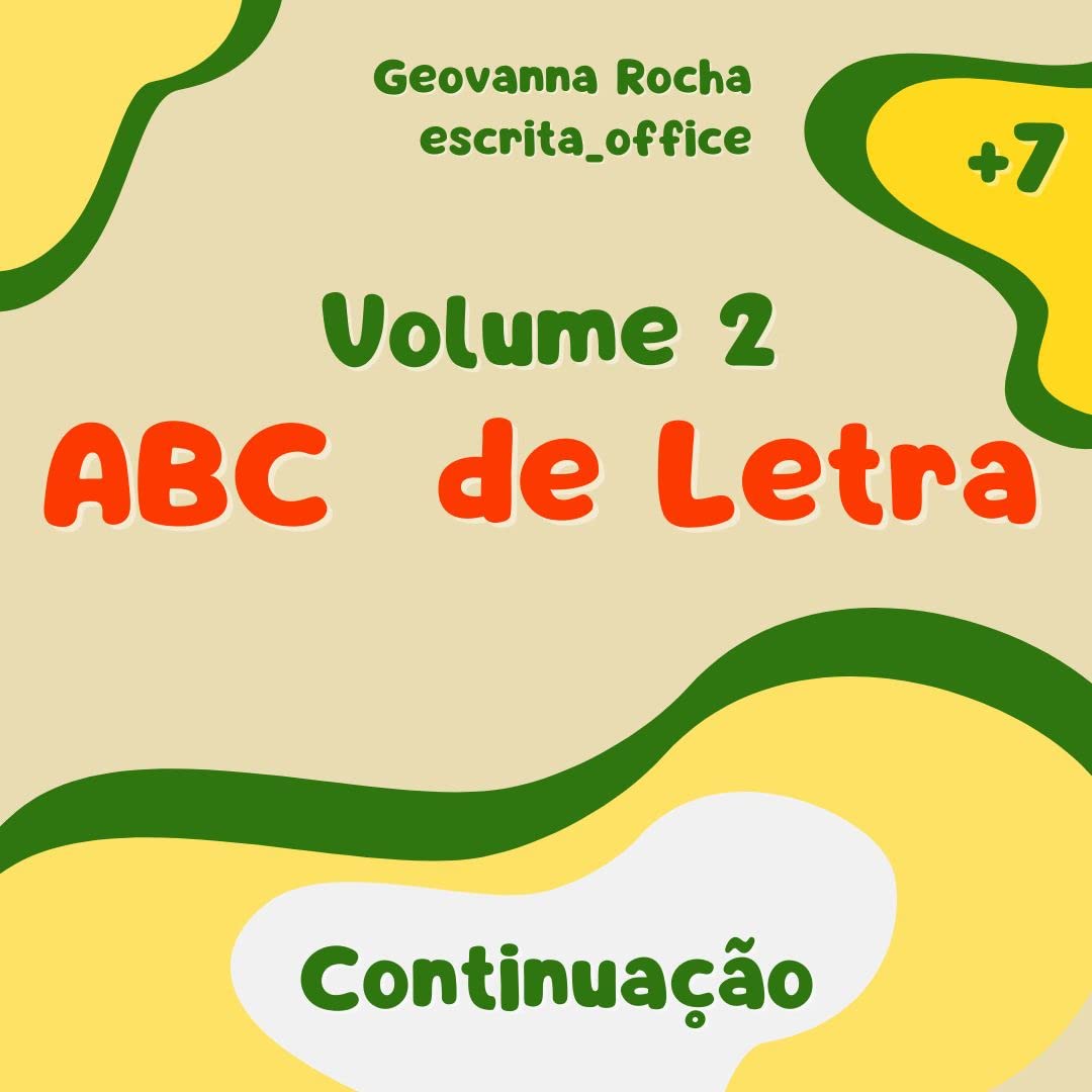 ABC de letras - Volume 2: Do jogo baixar o livro de graça