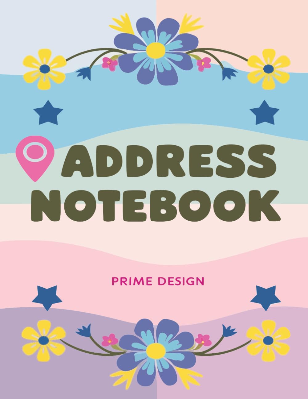 Address Book and Guest Book 8.5 x 11 inches,featuring a durable, thick cover with a beautiful floral design: Organized with alphabetical tabs for up ... and mobile numbers, emails, and extra det