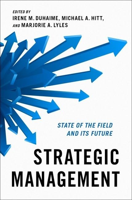 Strategic Management: State of the Field and Its Future baixar livro de graça