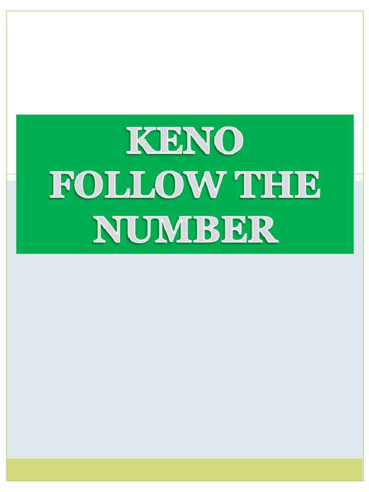 Keno Follow the Number (English Edition) baixar livro de graça
