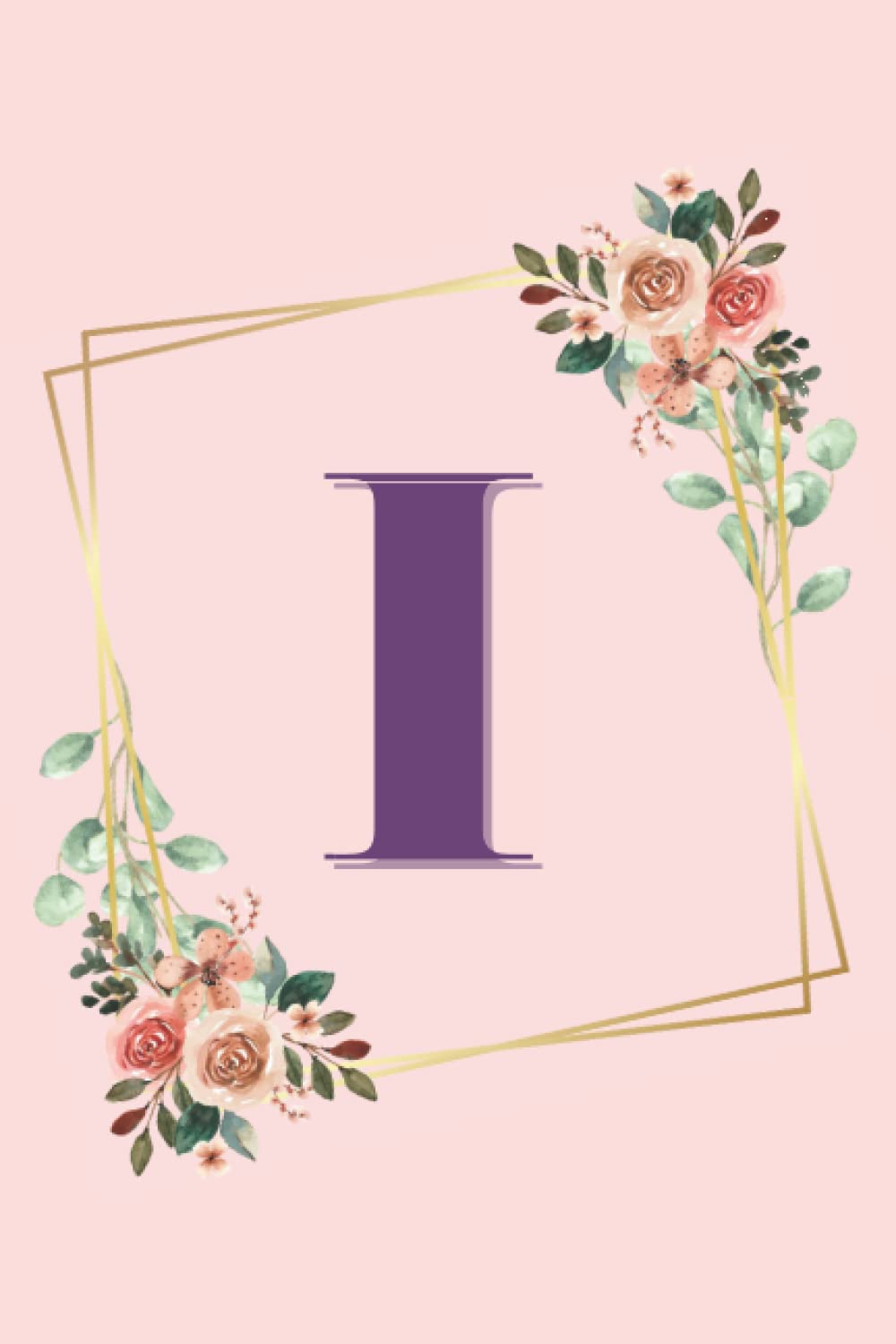 Girl Capital Letter I Alphabet Notebook Stationary Supplies for Kids Teens Girls Woman Journal Women Journaling Scrapbooking Express Your Creativity... Adorable Peach Flower Design Present Gift baixar o livro de graça