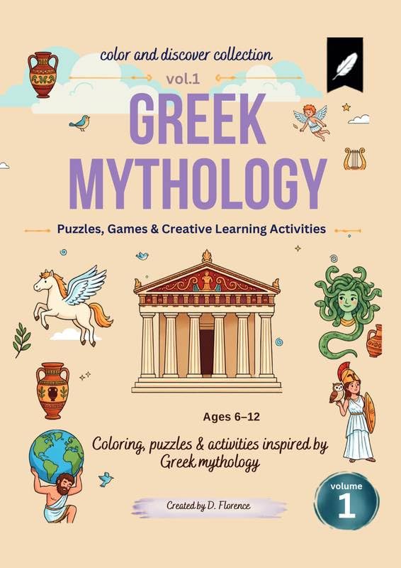 Color and Discover Collection: Greek Mythology: vol 1 baixar o livro de graça