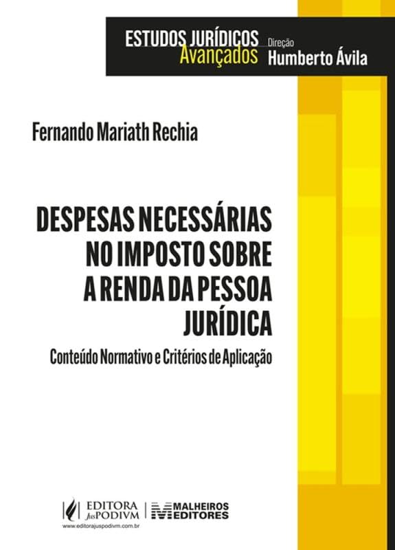 ler totalmente Despesas Necessárias no Imposto Sobre a Renda da Pessoa Jurídica