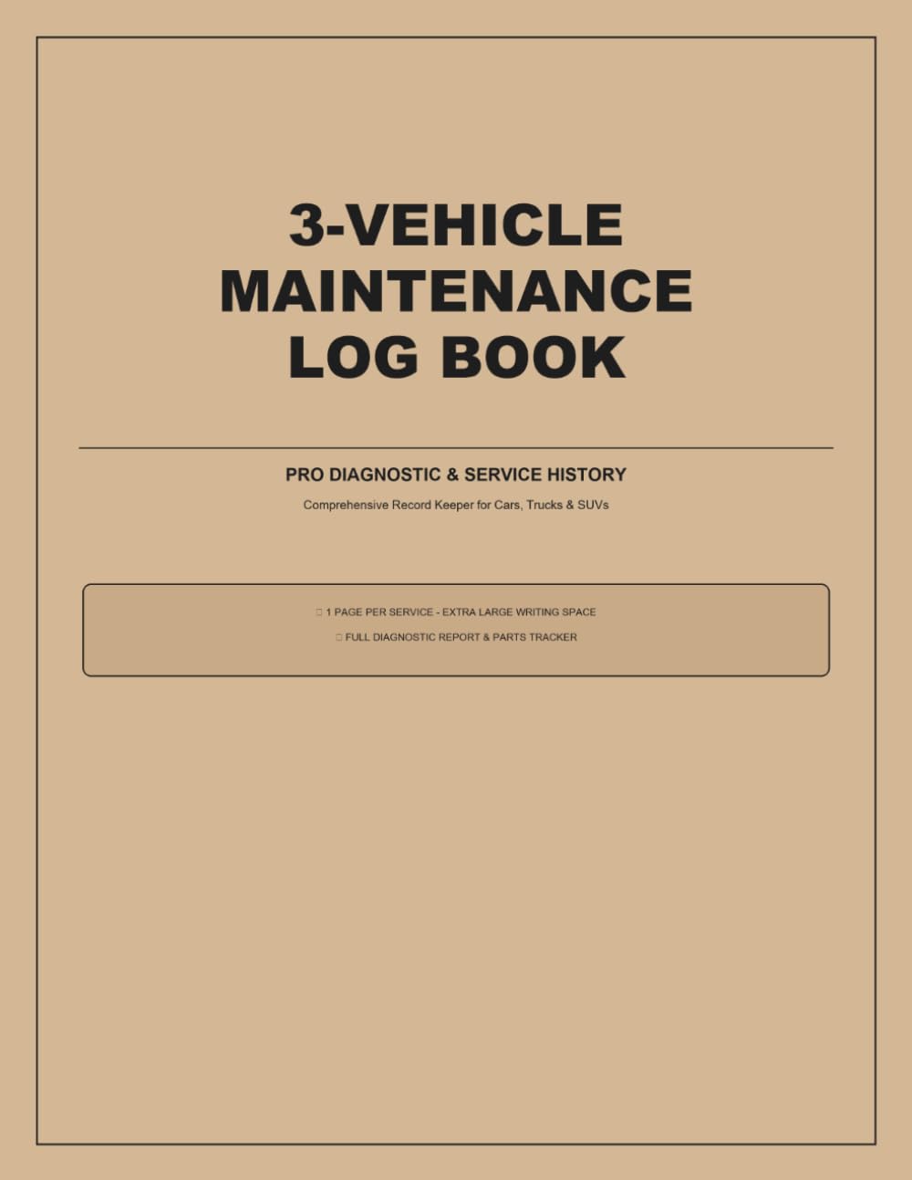 3-Vehicle Maintenance Log Book: Comprehensive Auto Record Keeper with 32-Point Diagnostic Inspection Checklist, Repair Cost Invoice & Parts Number Tracker for Cars, Trucks & SUVs baixar o livro de graça