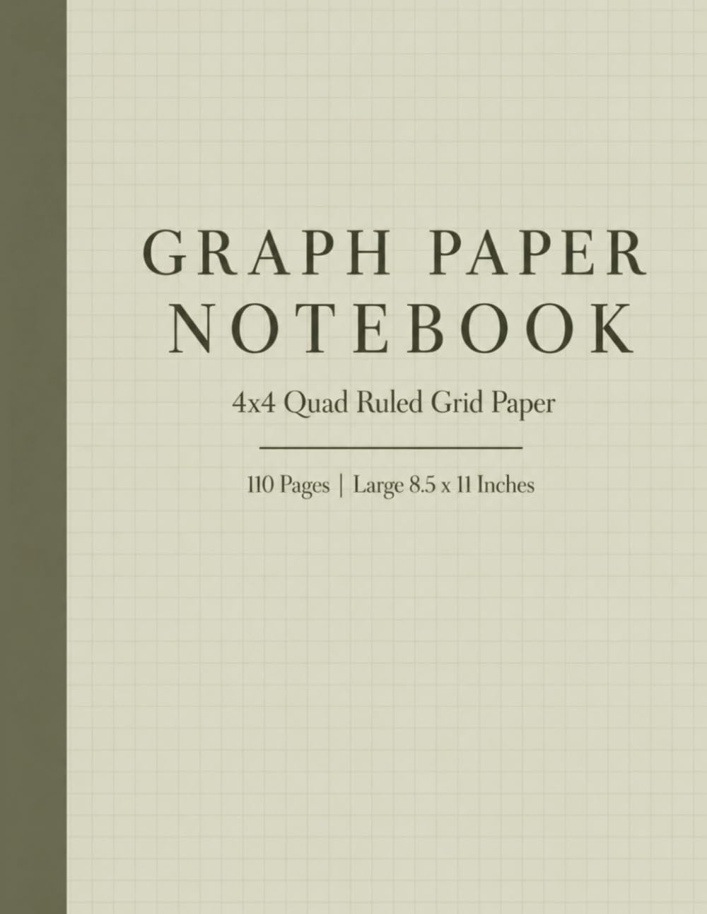 capítulo por capítulo baixar Graph Paper Notebook: 4x4 Quad Ruled Grid Paper, 110 Pages, Large 8.5 x 11 Inches