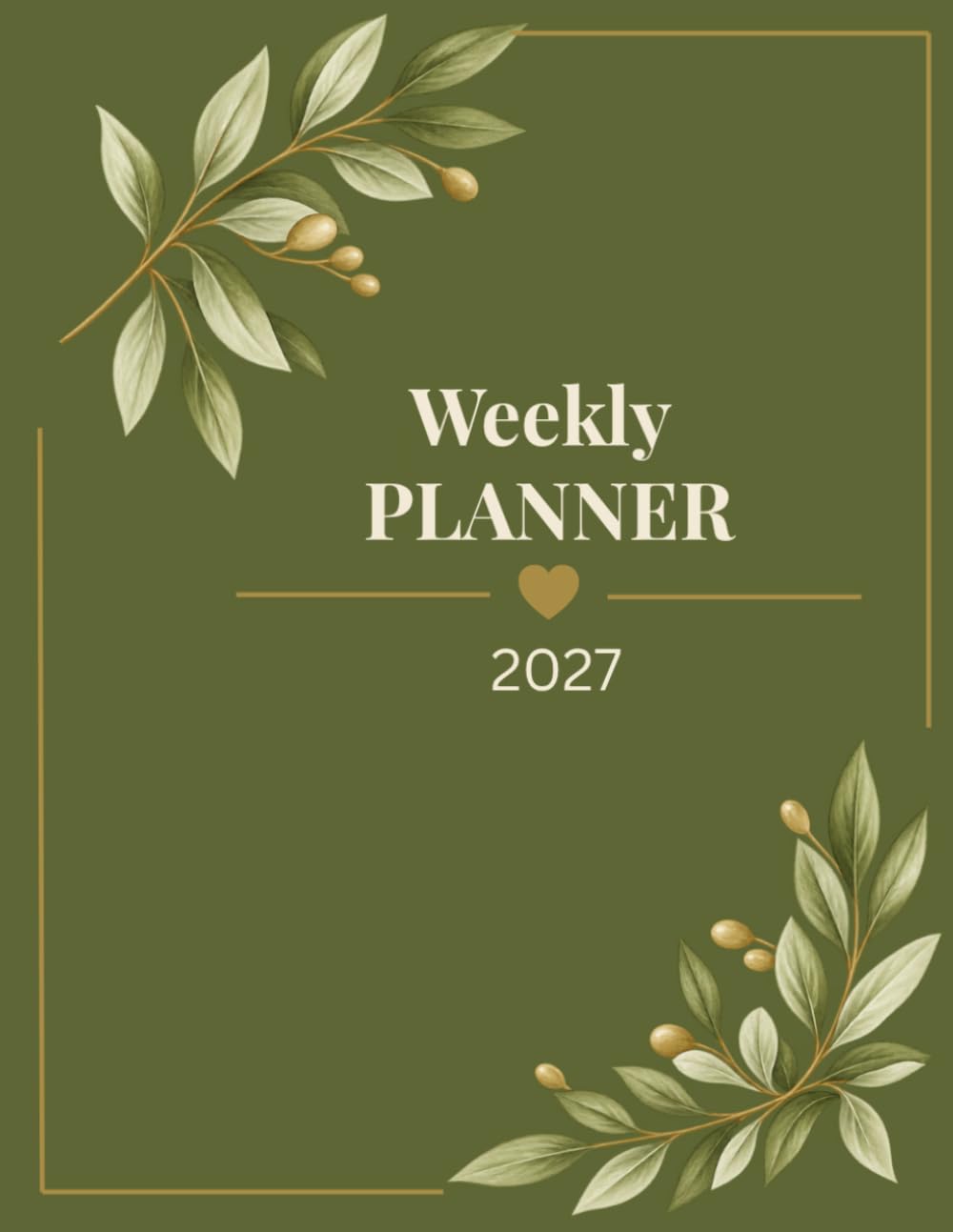 Weekly Planner 2027: Weekly & Monthly Organizer with Goal Setting, Mood Tracker & Habit Tracker | 8.5 x 11 Inches baixar o livro de graça