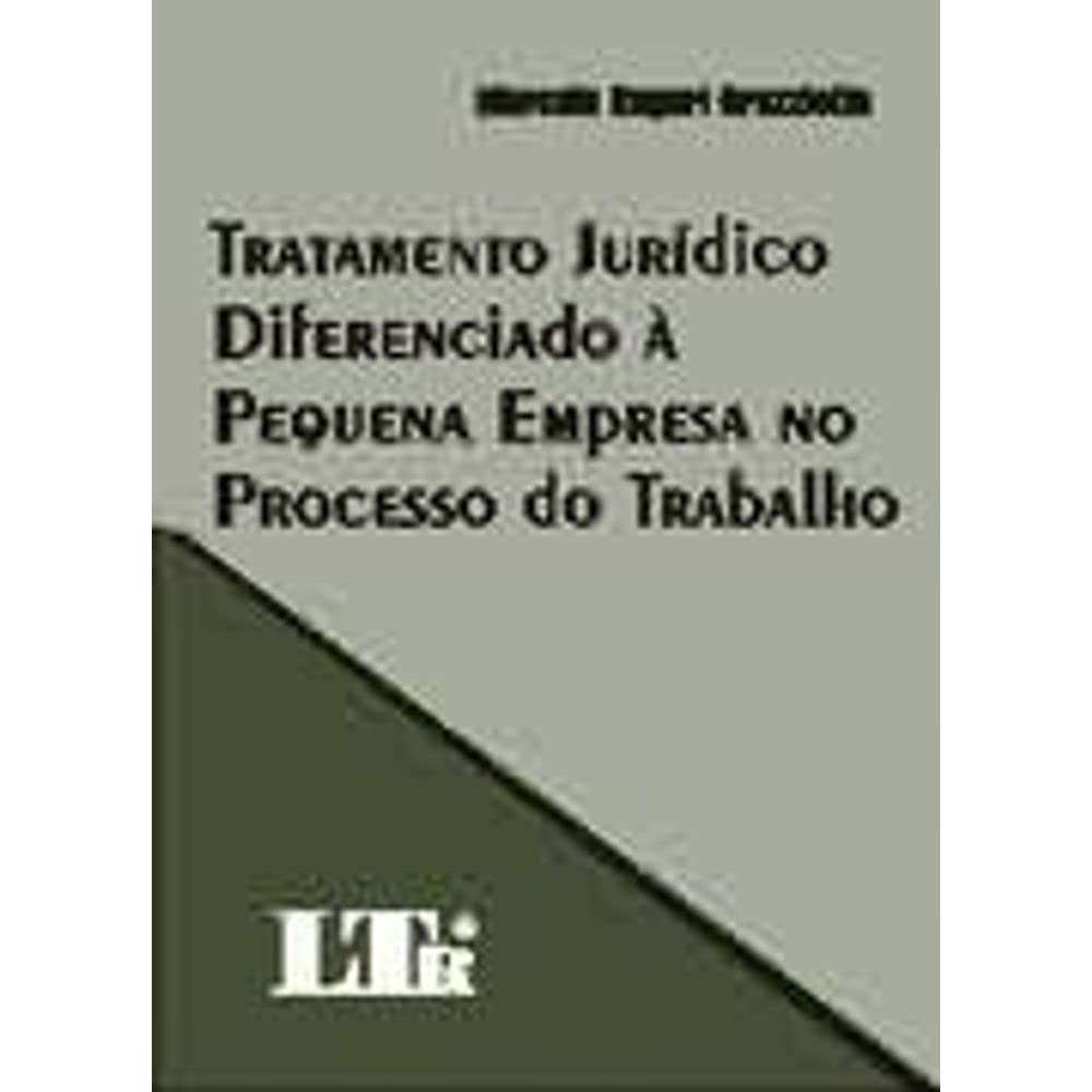 capítulo por capítulo baixar Tratamento Jurídico Diferenciado A Pequena Empresa No Processo Do Trabalho