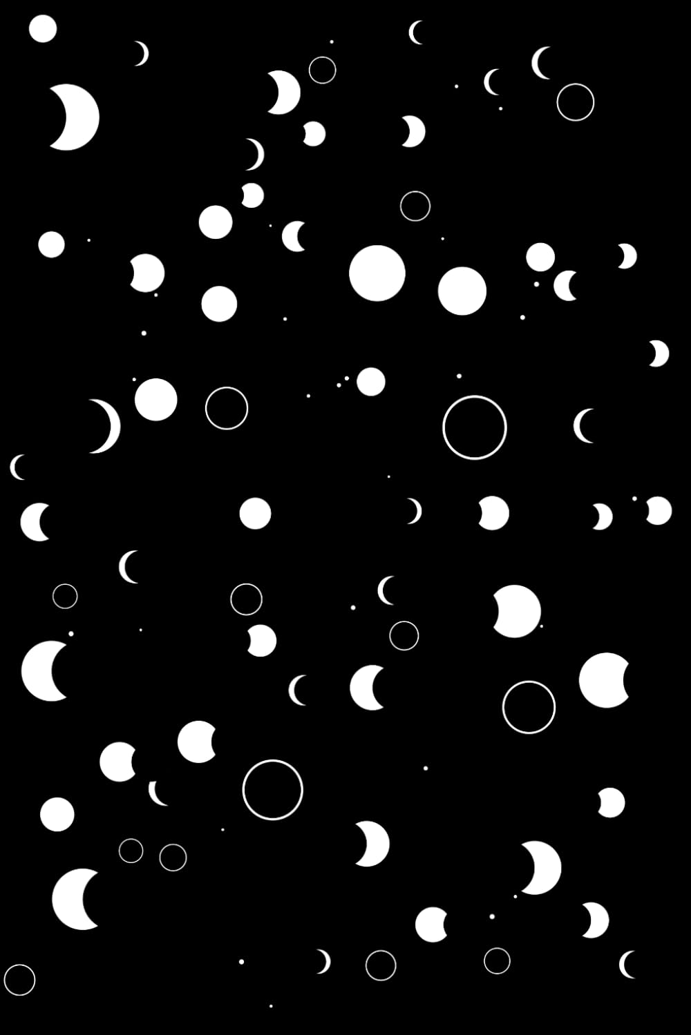 Quaderno delle Fasi Lunari: Taccuino puntinato in stile dark minimal per bullet journal, appunti notturni e riflessioni — pagine alternate bianco e... x 22,9 cm (6 x 9 pollici) (Italian Edition) baixar o livro de graça