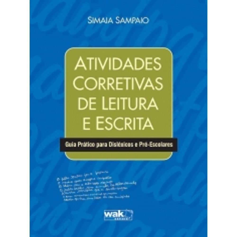 capítulo por capítulo baixar Atividades Corretivas de Leitura e Escrita