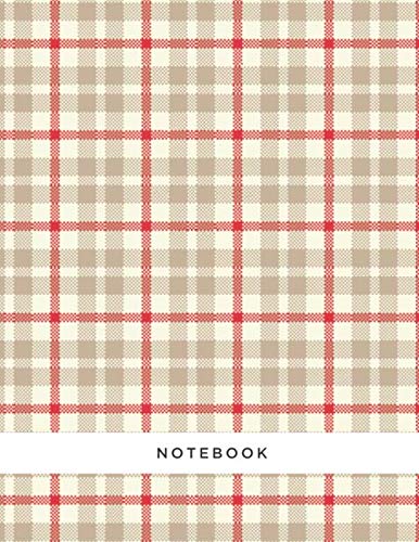 ler totalmente NOTEBOOK: College Ruled Lined Plain Notebook Journal | Patterned Design Cover | 110 Pages - Large (8.5 x 11 inches)