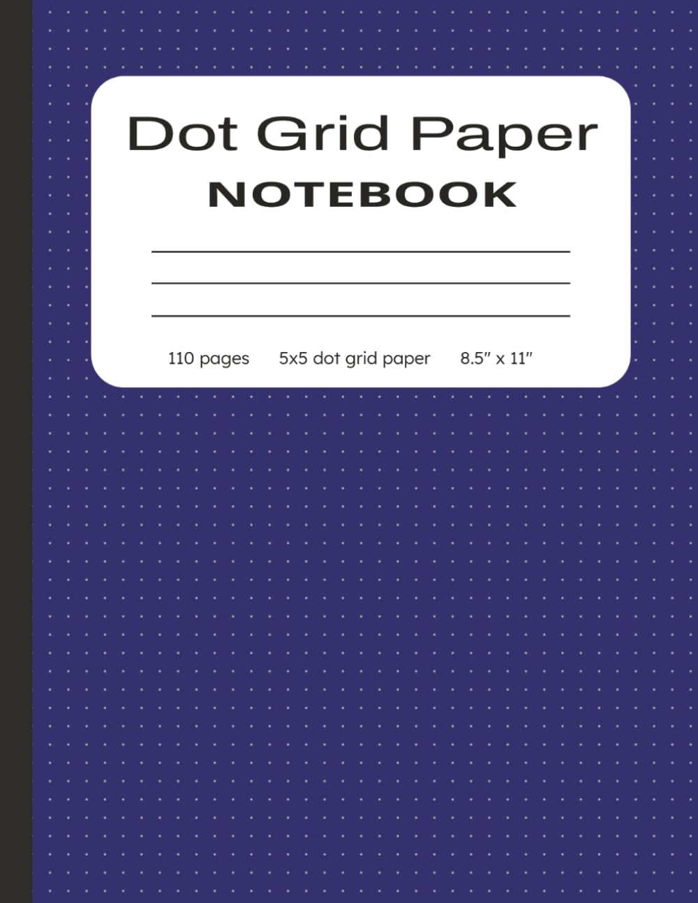 Dot Grid Notebook Journal: Large 8.5x11 Bujo Composition Notebook (Navy) | Notes, Sketches, Creative Projects | Design, Architecture, Art, Math, Science, Engineering, Research baixar o livro de graça