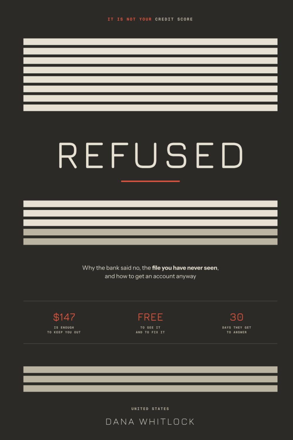 capítulo por capítulo baixar Refused: The Plain-English Guide to Being Denied a Bank Account, the File You Have Never Seen, and How to Get Banked