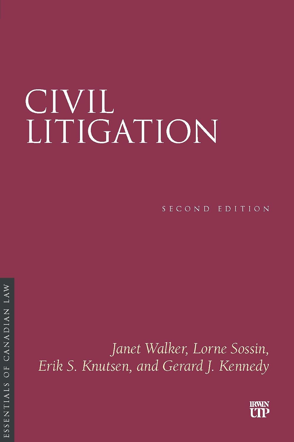 capítulo por capítulo baixar Civil Litigation, Second Edition (Essentials of Canadian Law) (English Edition)