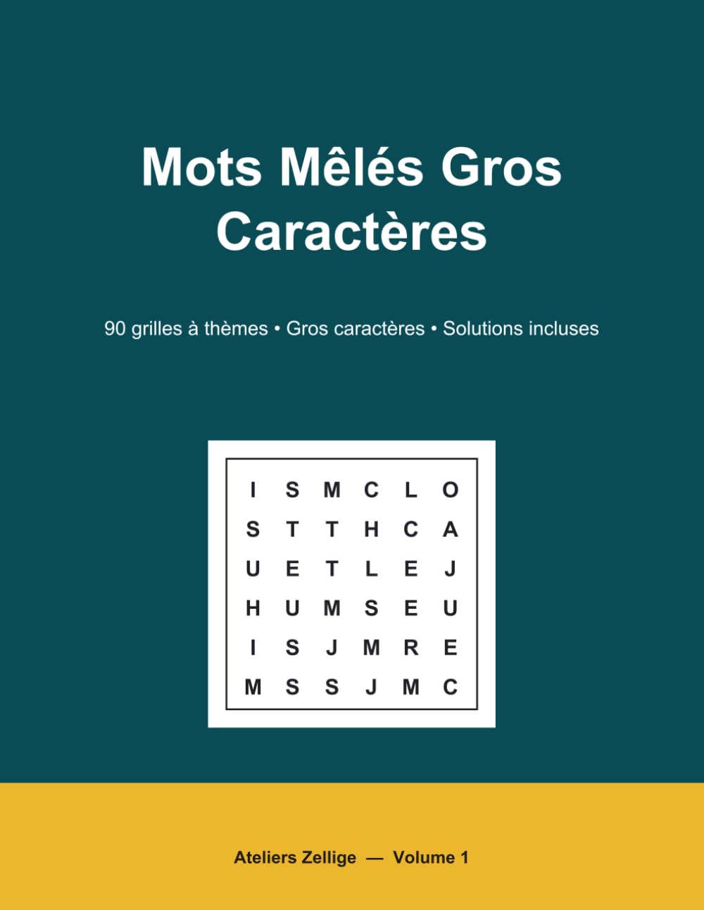 ler totalmente Mots Mêlés Gros Caractères: 90 grilles à thèmes avec solutions — Volume 1 (French Edition)