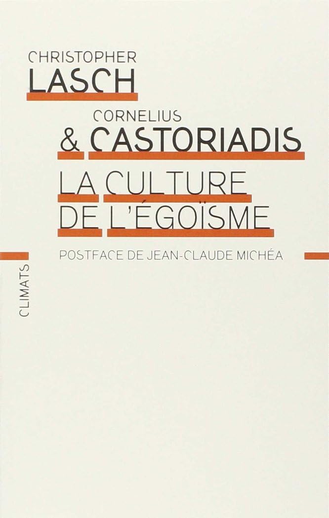 ler totalmente La Culture de l'égoïsme