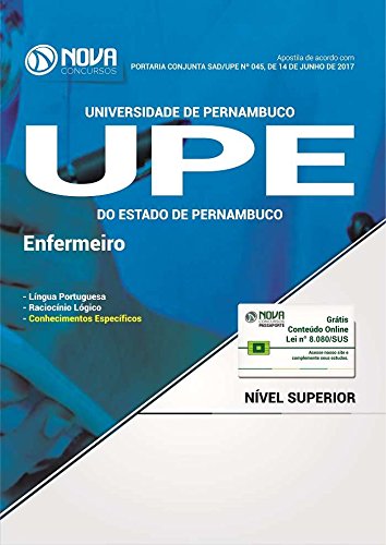 ler totalmente Apostila UPE 2017 - Enfermeiro