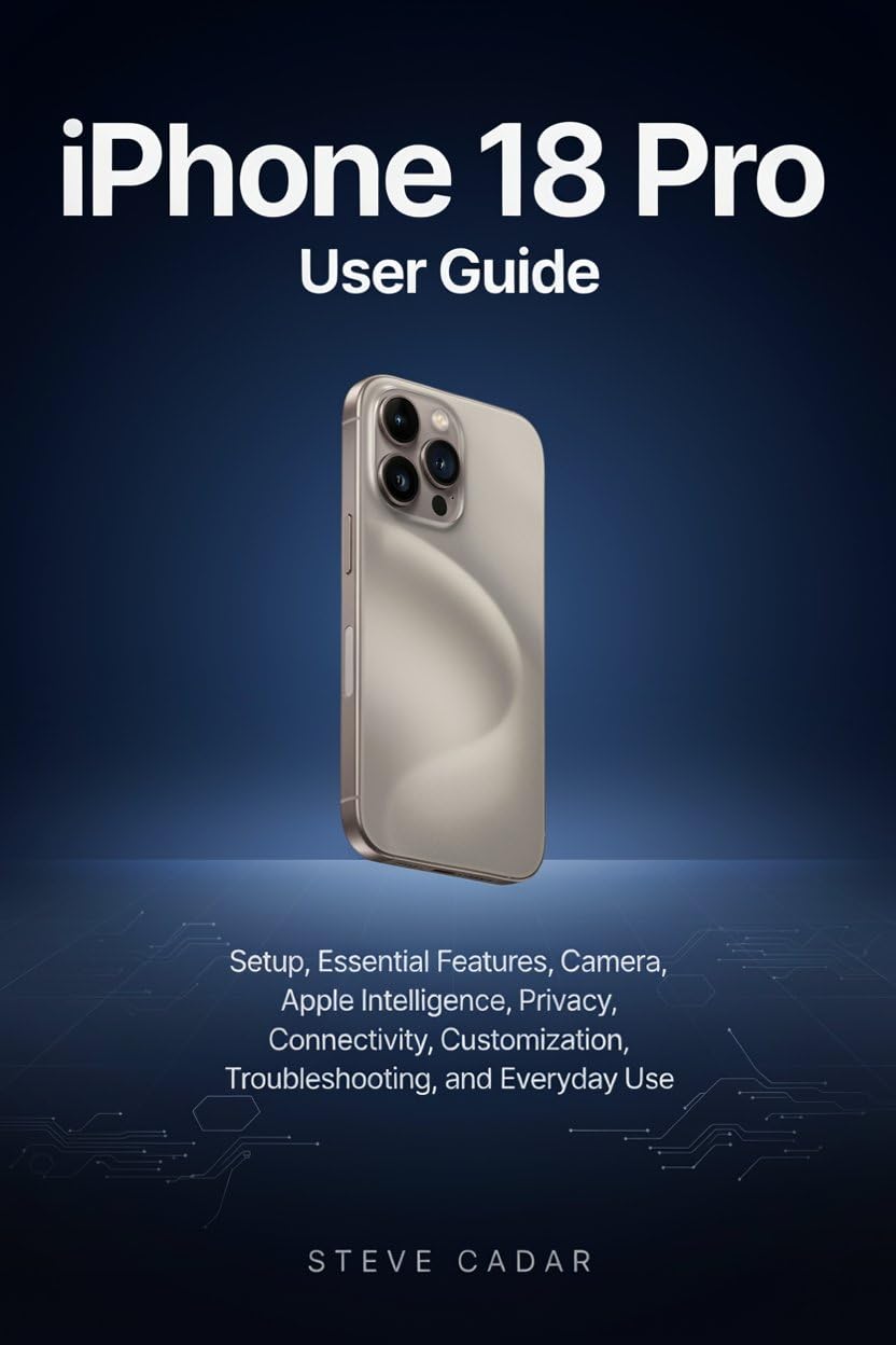 ler totalmente Iphone 18 Pro User Guide: Setup, Essential Features, Camera, Apple Intelligence, Privacy, Connectivity, Customization, Troubleshooting, and Everyday Use (English Edition)