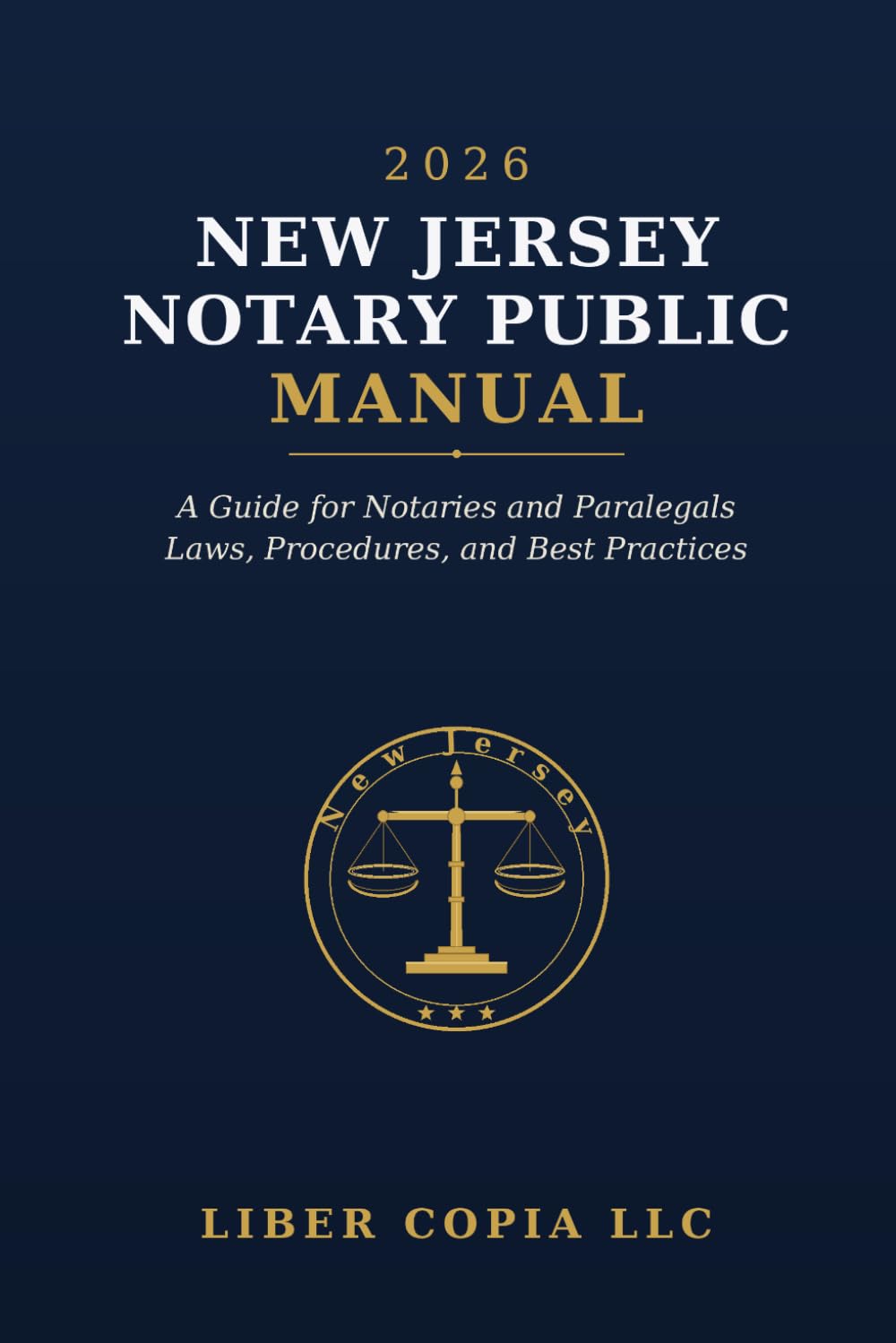 capítulo por capítulo baixar 2026 New Jersey Notary Public Manual: A Guide for Notaries and Paralegals: Laws, Procedures, and Best Practices