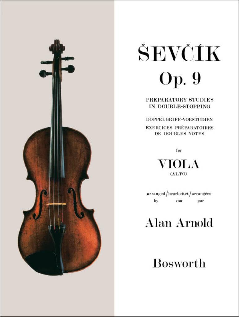 ler totalmente Sevcik for Viola - Opus 9: Preparatory Studies in Double-Stopping