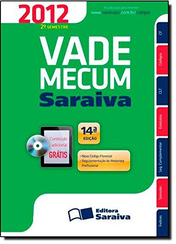 ler totalmente Vade Mecum Saraiva. 2º Semestre 2012
