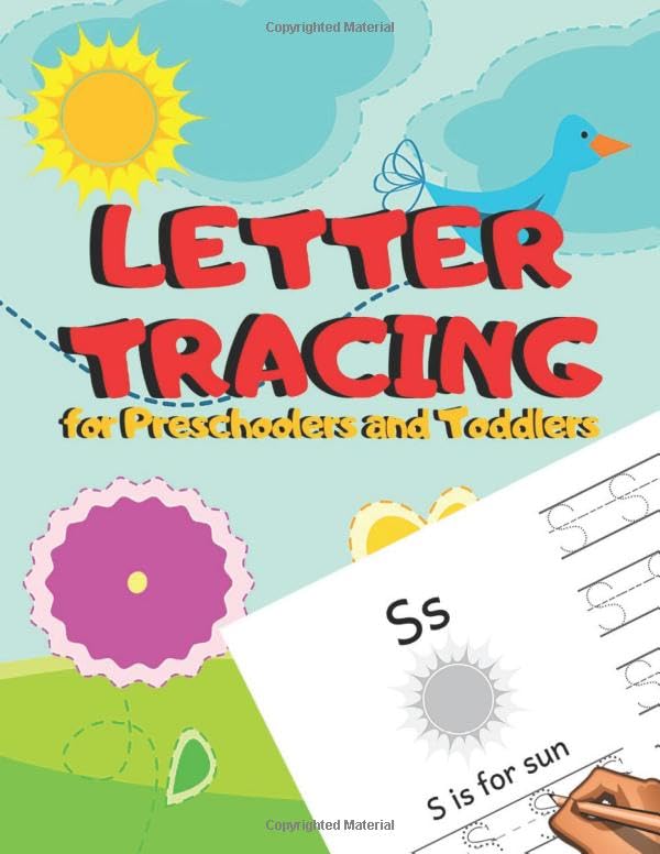 ler totalmente Letter Tracing For Preschoolers and Toddlers: Ages 2-4, 3-5 Homeschool ABC Learning Alphabet Worksheet | Sun Design | Unicorn Coloring Activity Pages