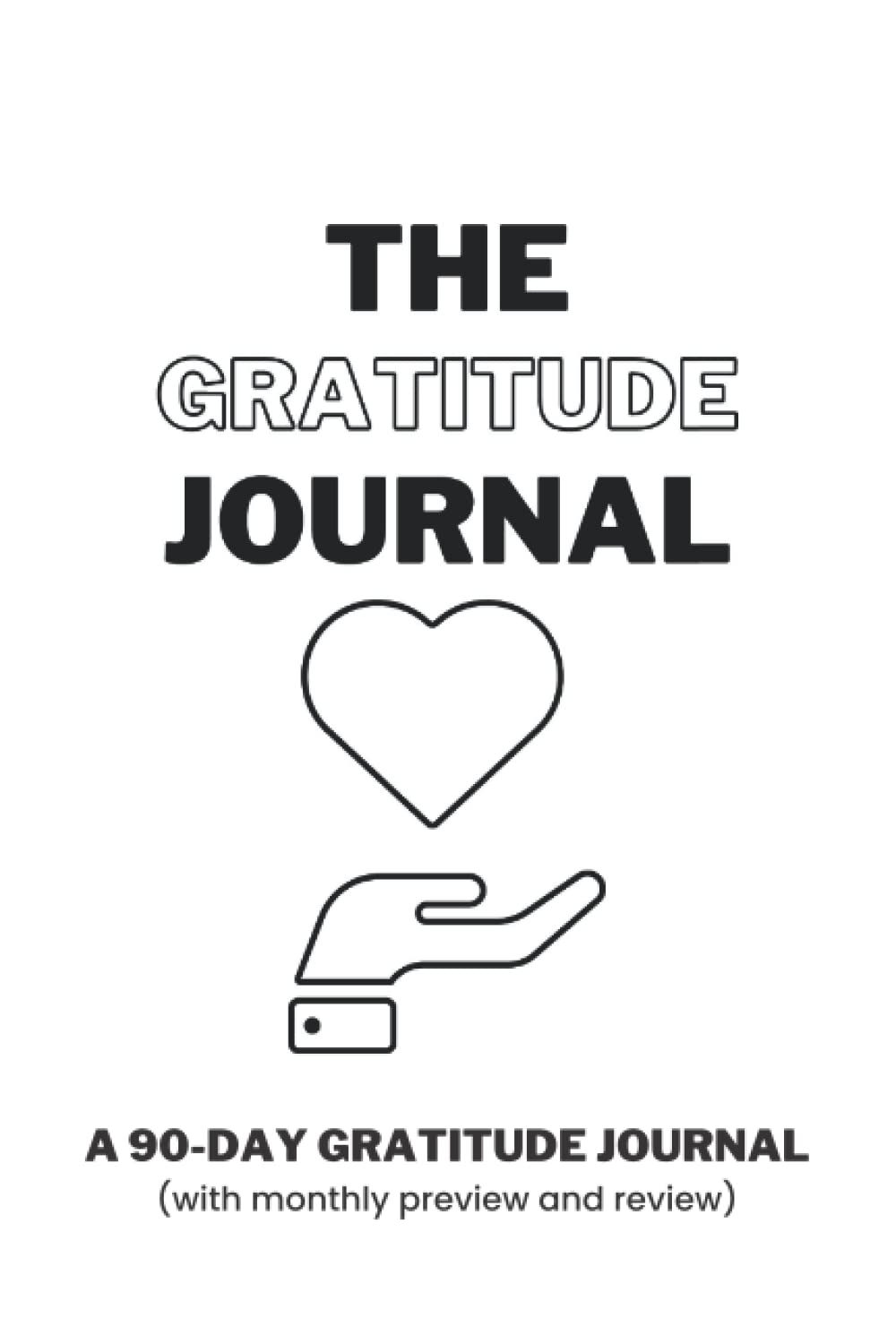 capítulo por capítulo baixar The Gratitude Journal: a 90-Day Gratitude Journal with monthly preview and review.