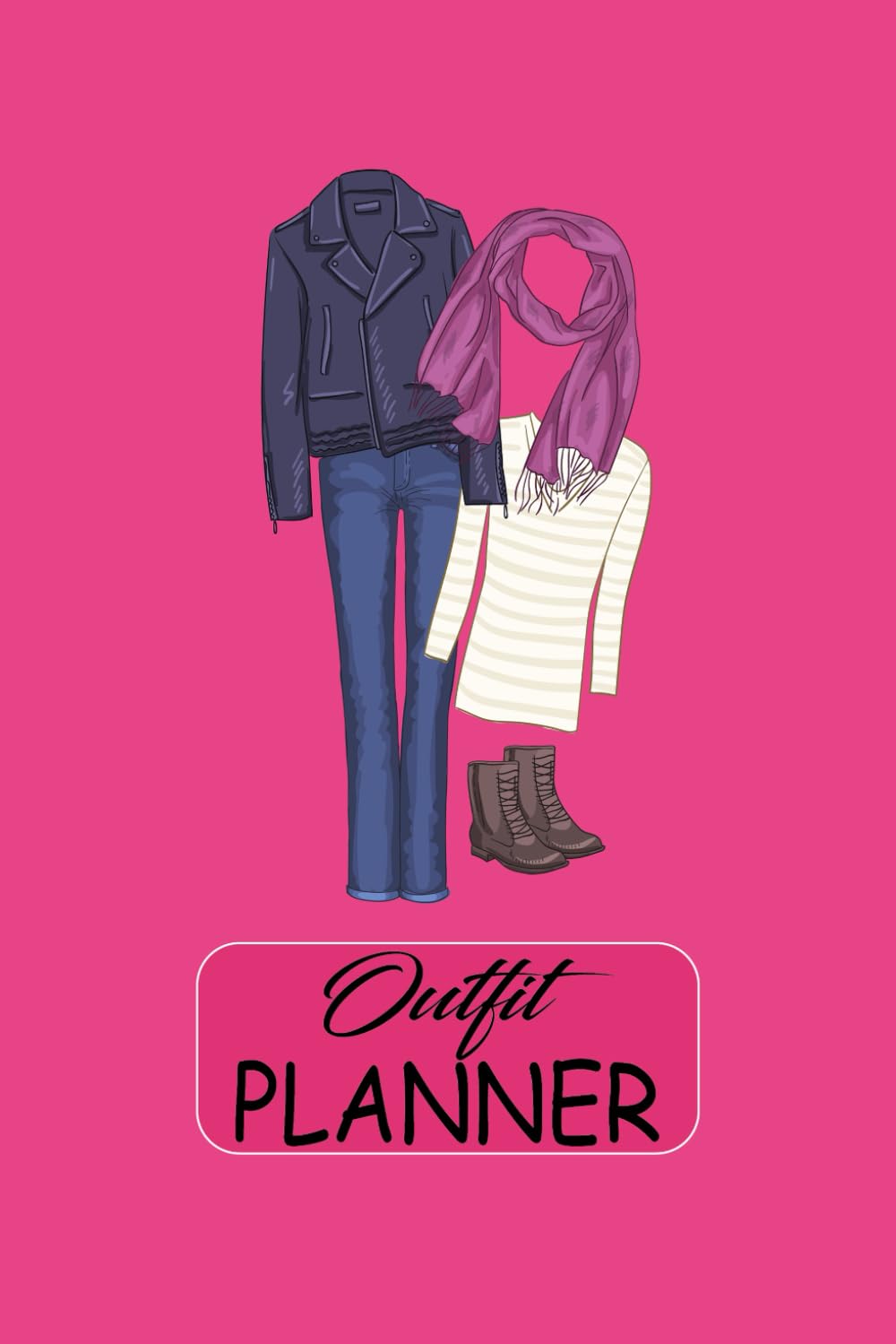 ler totalmente Outfit Planner: All in One Clothes Organizer and Daly, Weekly and Monthly Outfit Log/ Record your Accessories, Footwear, Top, Bottom, Weather and more
