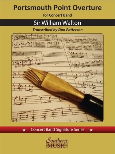 Walton; Arr. Patterson: Portsmouth Point Overture for Concert Band Score and Parts