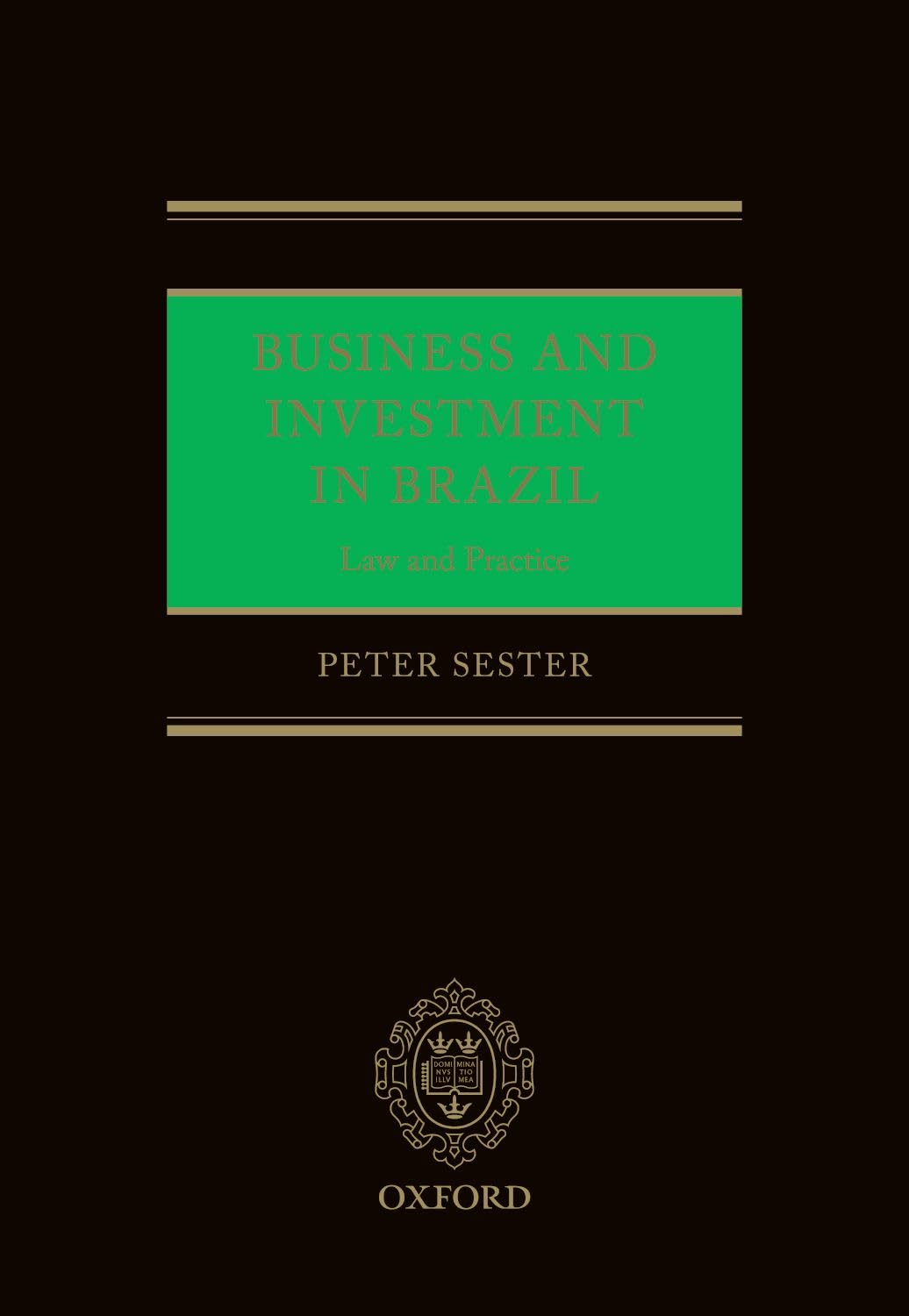 capítulo por capítulo baixar Business and Investment in Brazil: Law and Practice