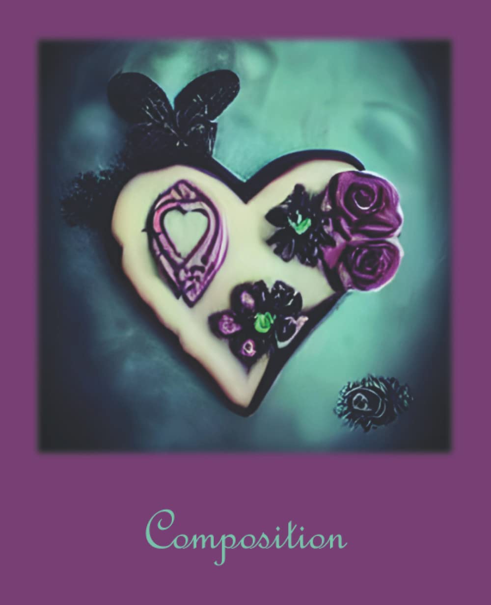 Composition: Pastel hearts and flowers Composition Notebook, Wide Ruled Composition Notebook, 120 Pages, Lined Paper, 7.5 X 9.25" (Composition Notebooks) baixar livro de graça