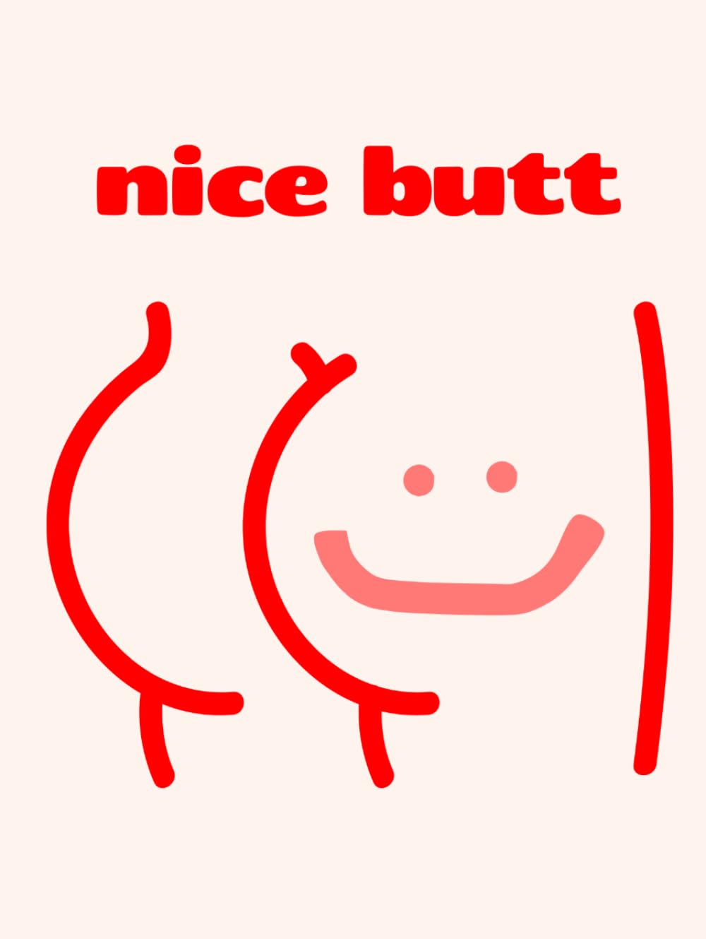 capítulo por capítulo baixar Nice butt: Quirky Decorative Coffee Table Book & Large Notebook - 300 Pages - Funny Gag Gift & Bathroom Decor