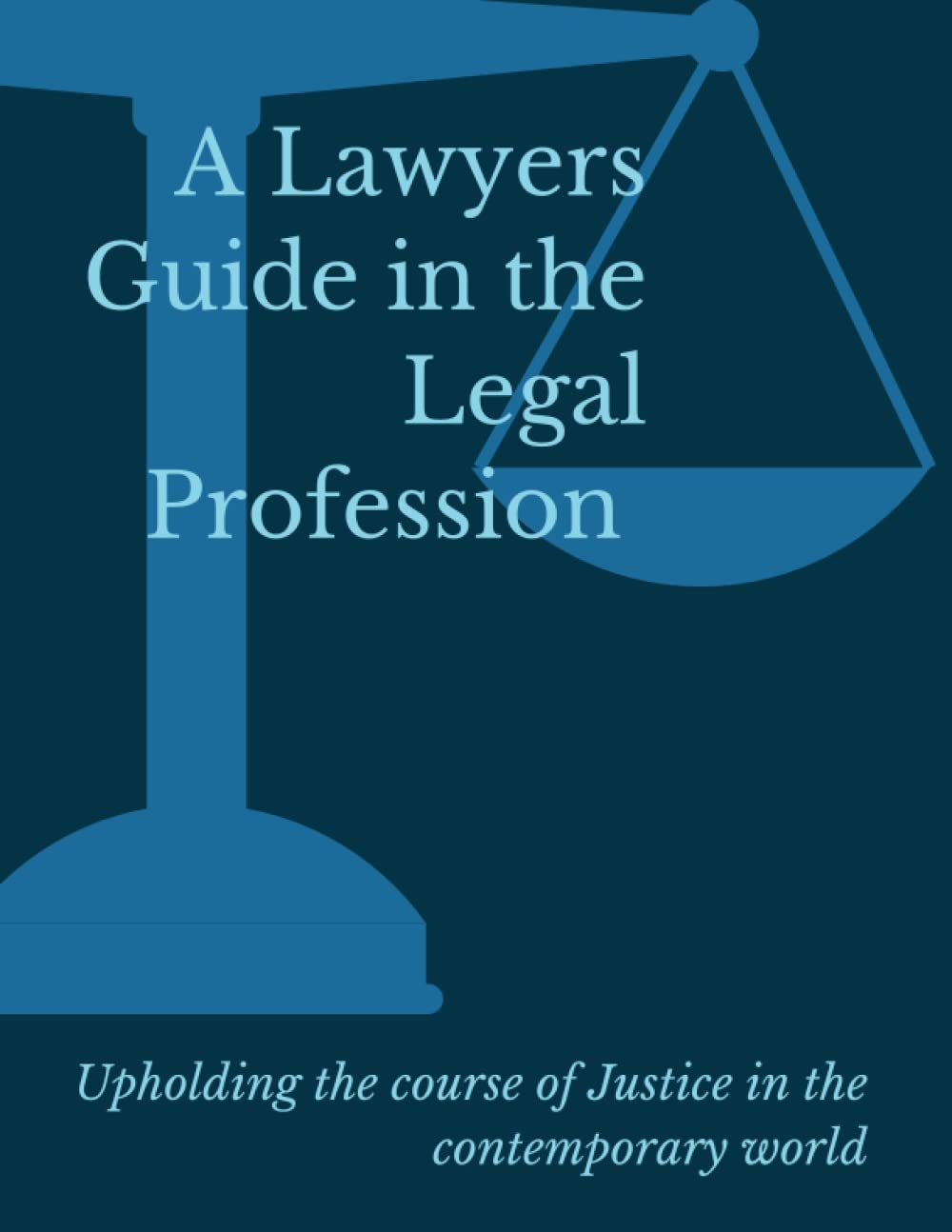 ler totalmente A Lawyers Guide in the legal Profession: A 120 page lined notebook with 8.5x11 inches dimension suited for lawyers